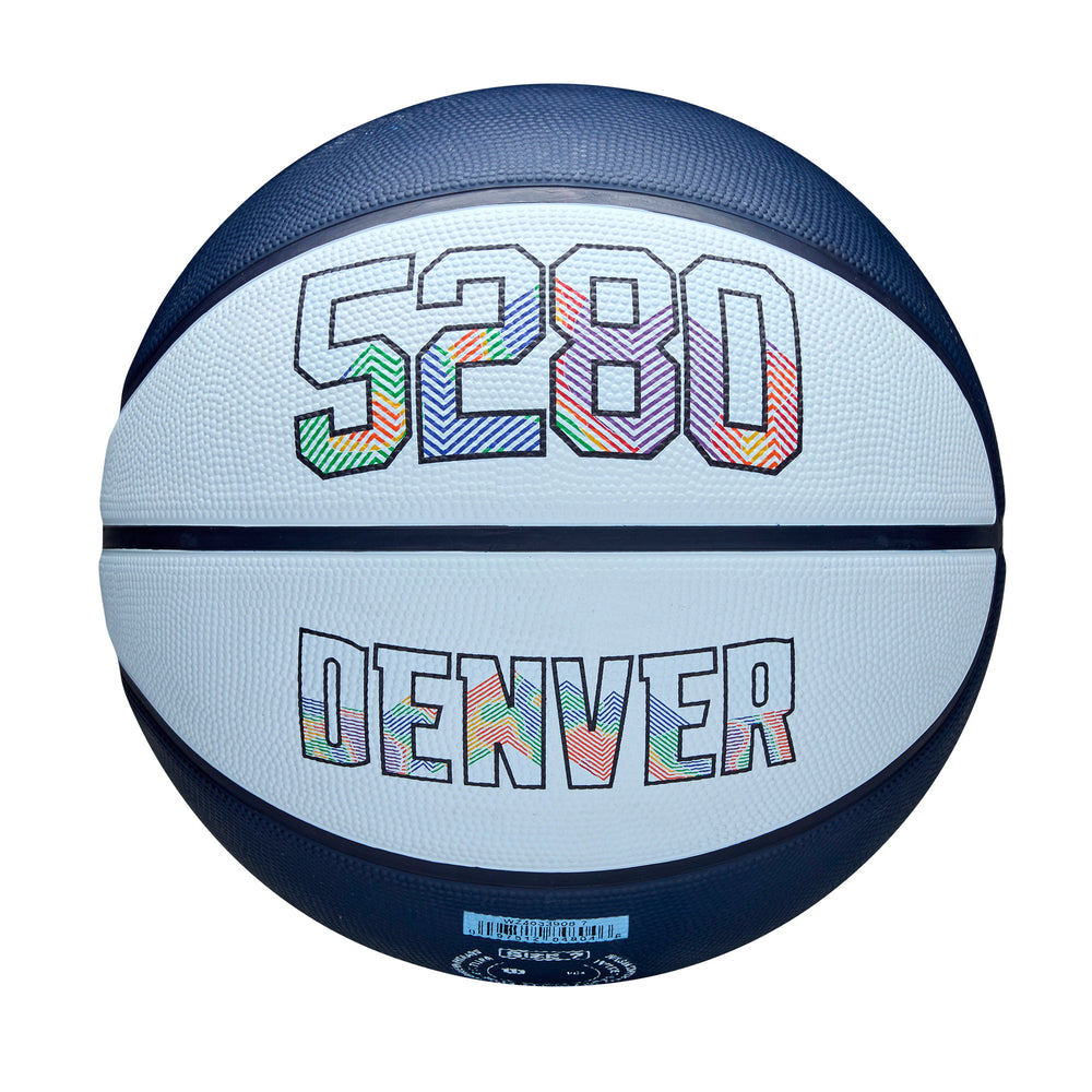 NBA Team City Edition Basketball  Denver Nuggets