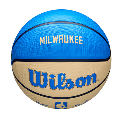 2024 NBA Team City Edition Basketball Milwaukee Bucks