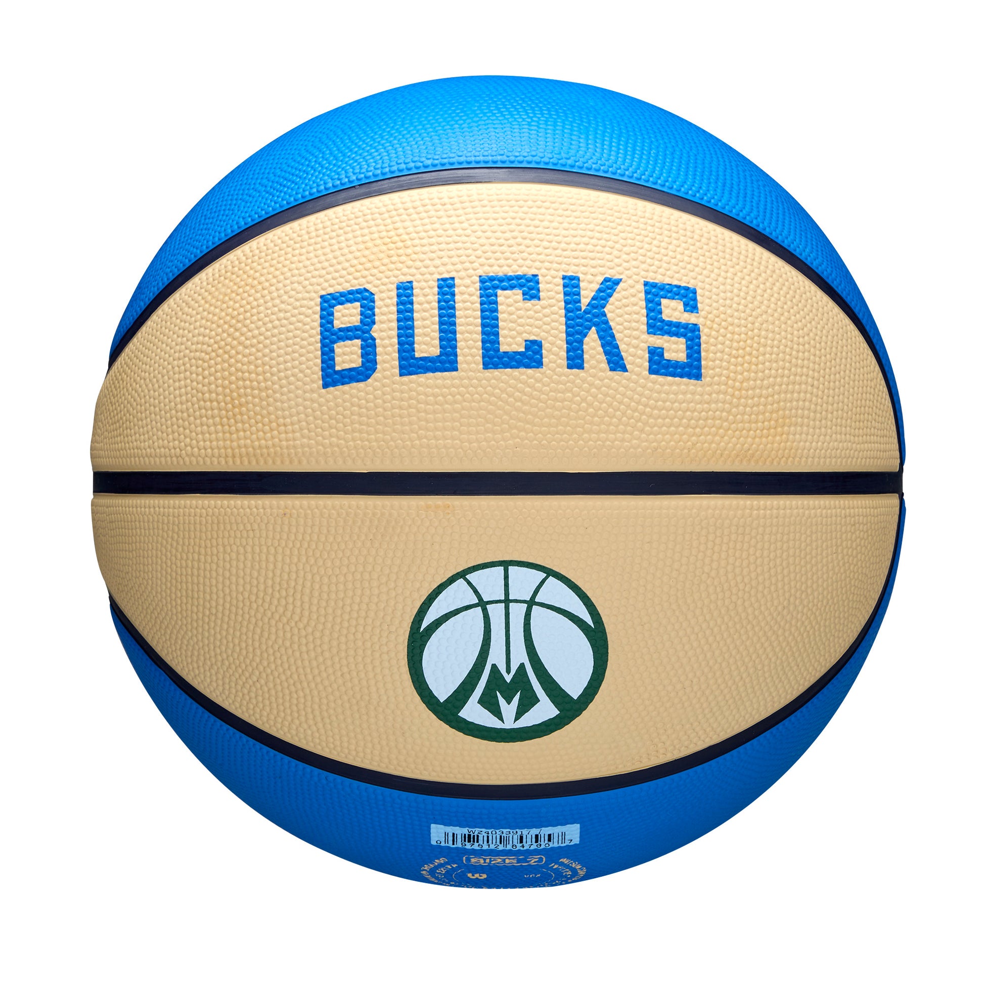 2024 NBA Team City Edition Basketball Milwaukee Bucks
