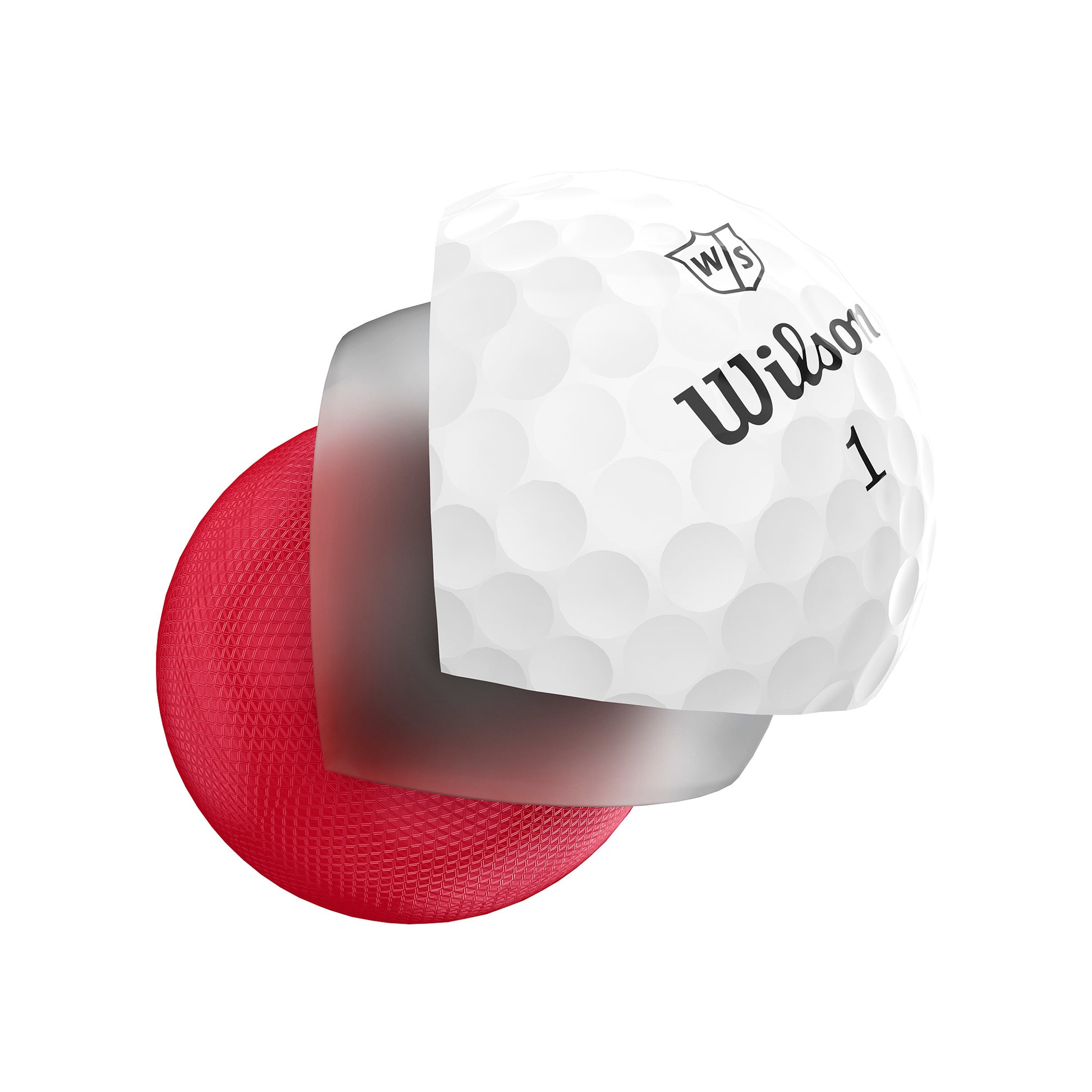 Wilson Staff Triad Golf Ball, Pack of 12, White