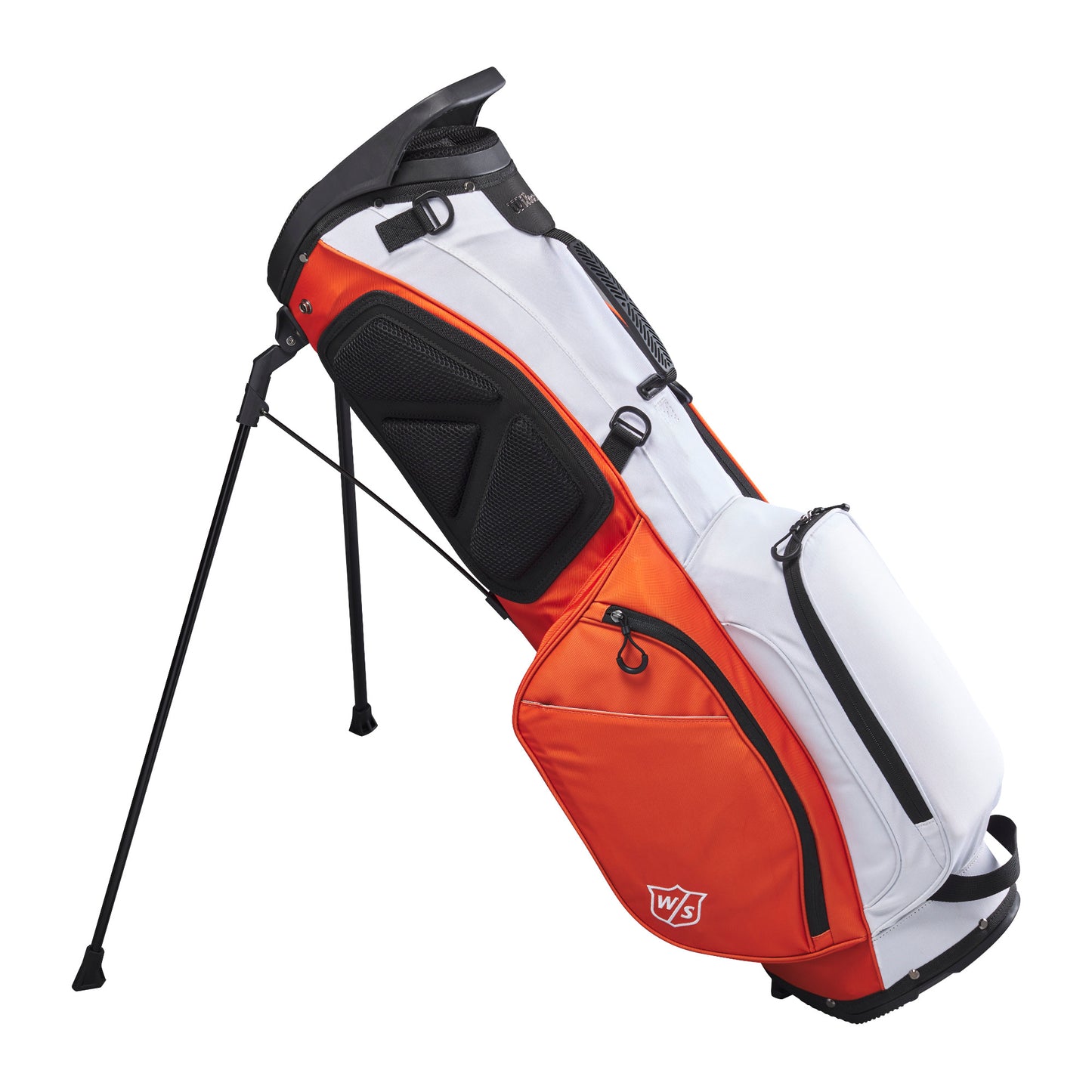Wilson Staff Exo Lite Golf Stand Bag, Orange/White