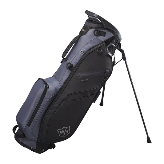 Wilson Staff Exo Lite Golf Stand Bag Classic, Black/Charcoal