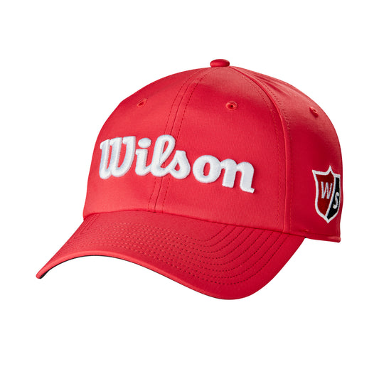 PRO GOLF TOUR HAT - RED/WHITE - WilsonME