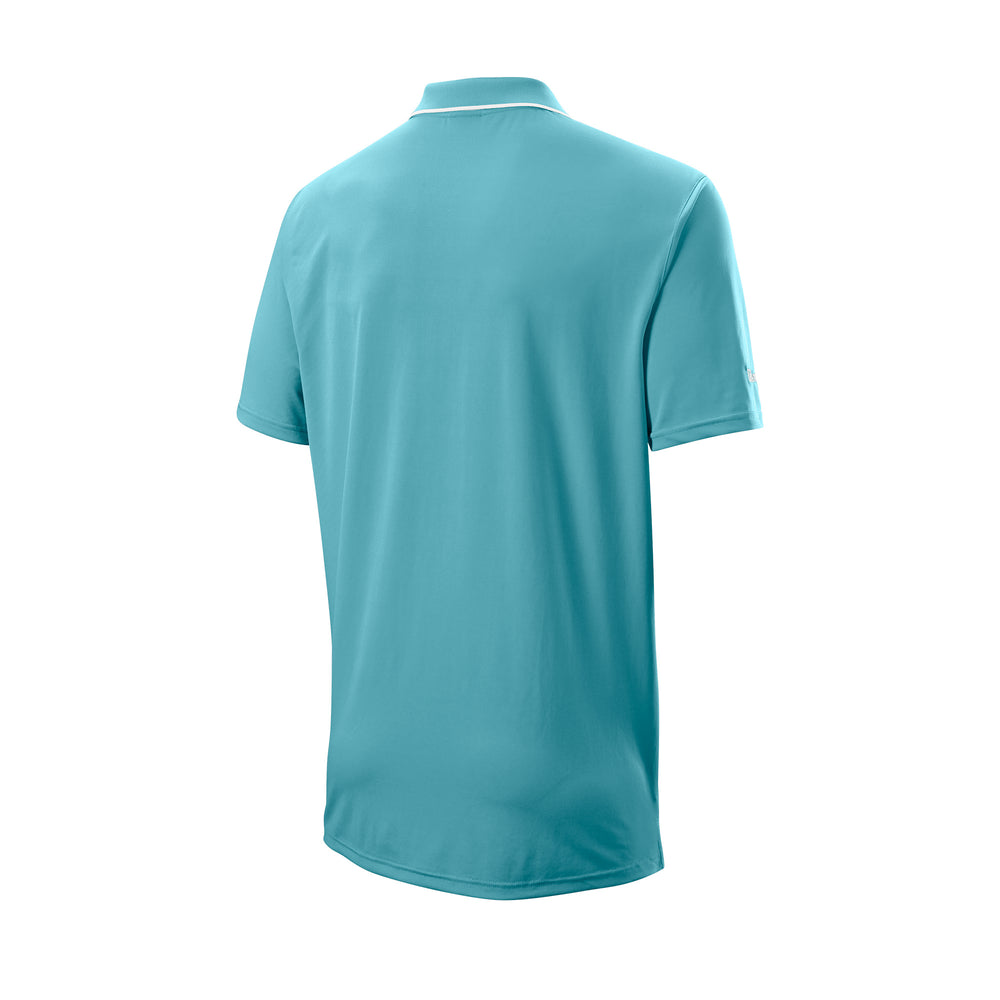 Wilson Men's Classic Golf Polo, Light Blue