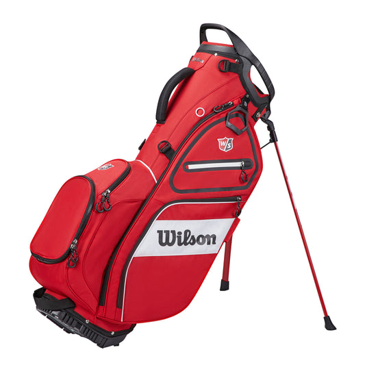 Wilson Staff Exo II Golf Carry Bag, Red