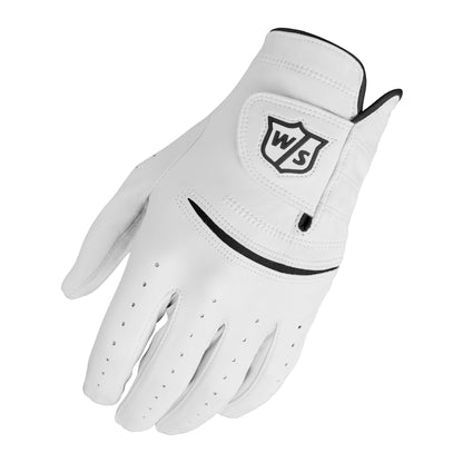 Wilson Staff Staff Model Golf Glove, Men, White