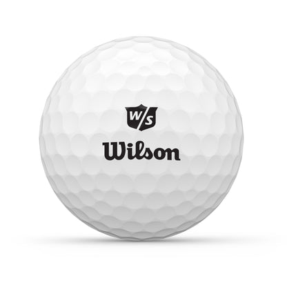 Wilson Staff Premium Practice Golf Ball, Pack of 24, White