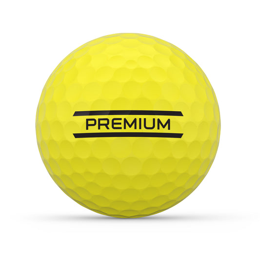 Wilson Staff Prem Range Golf Ball, Pack of 24, Yellow