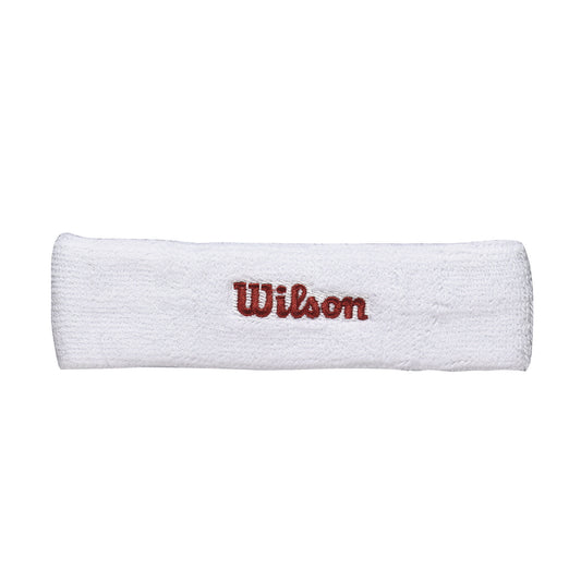 TENNIS HEADBAND - WHITE - WilsonME