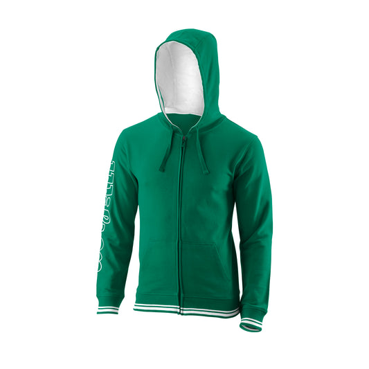 Wilson Team II FZ Men Tennis Hoody, Green