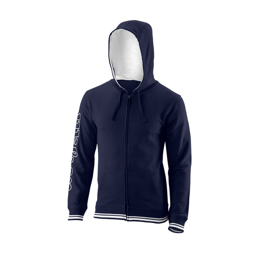 Men'S Team Ii Fz Tennis Hoody - Team Navy