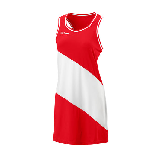 WOMEN'S TEAM II TENNIS DRESS - TEAM RED - WilsonME