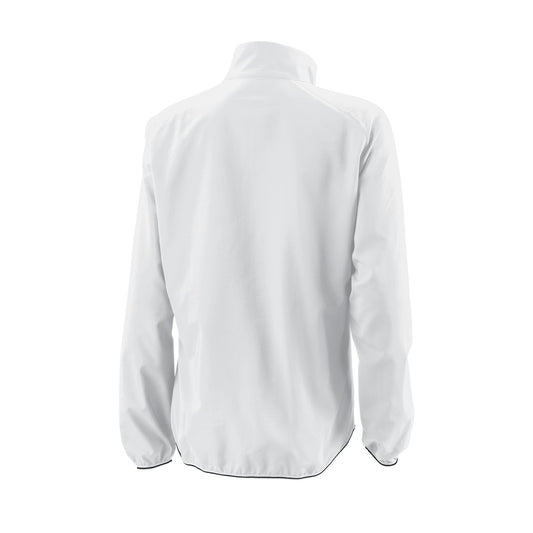 WOMEN'S TEAM II WOVEN TENNIS JACKET - WHITE - WilsonME
