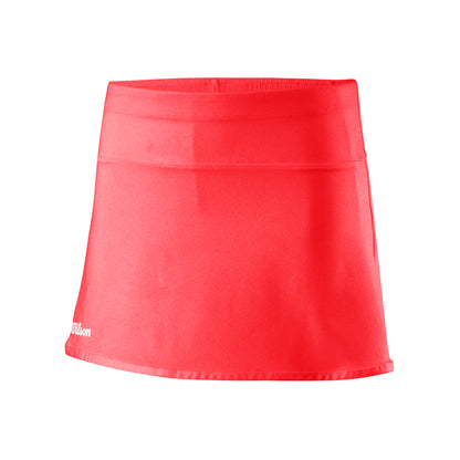 GIRL'S TEAM II 11" TENNIS SKIRT - FIERY C - WilsonME