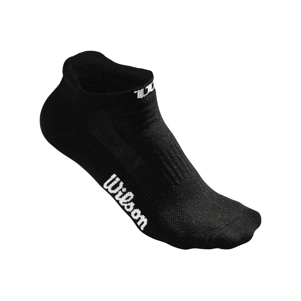 WOMEN'S NO SHOW SOCKS 3PAIR/PACK - BLACK - WilsonME