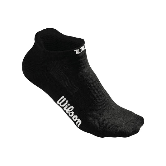 WOMEN'S NO SHOW SOCKS 3PAIR/PACK - BLACK - WilsonME