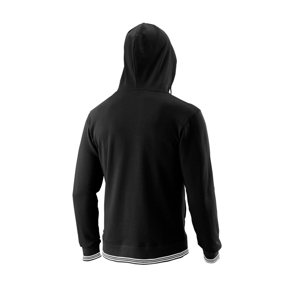 Men's Bela Po Slimfit Padel Hoody - Black/White