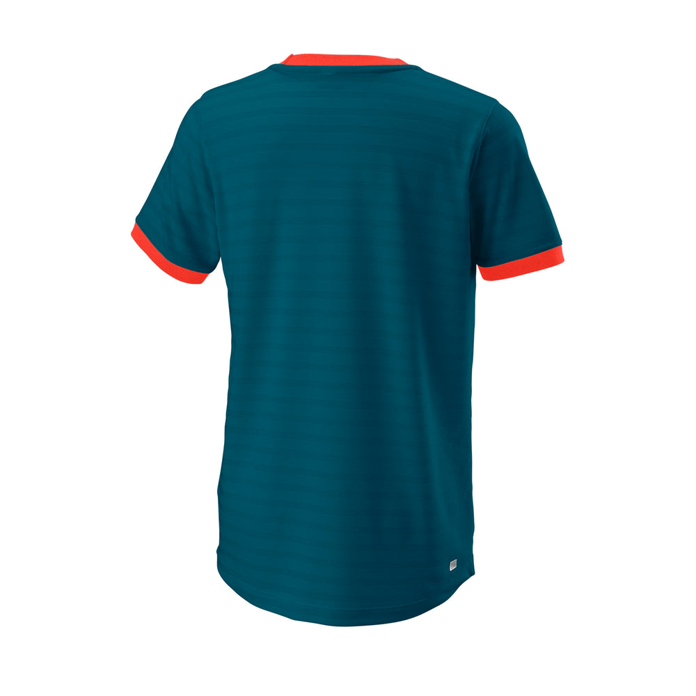 Boy's Competition Tennis Crew T-Shirt Ii - Blue