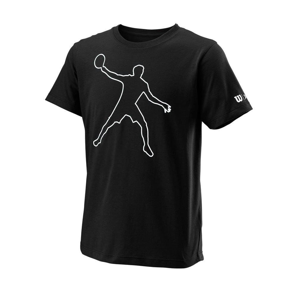 Boy's Bela Tech Padel Tee Ii - Black