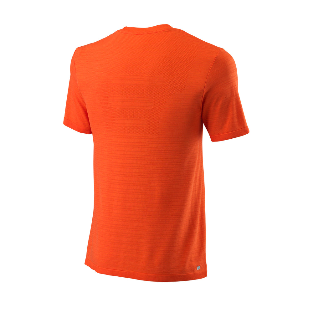 Men's Bela Seamless Crew T-Shirt Iii - Fiesta