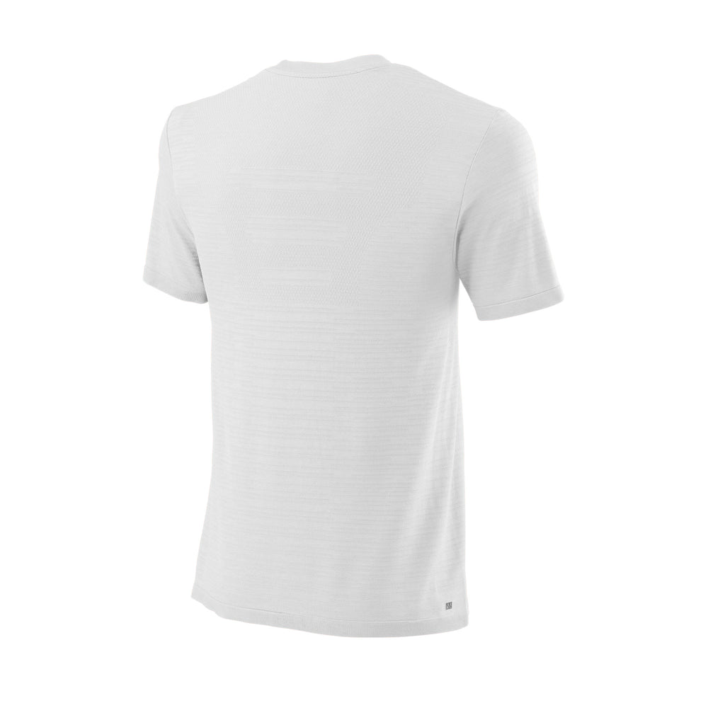 Men's Bela Seamless Crew T-Shirt Iii  - White