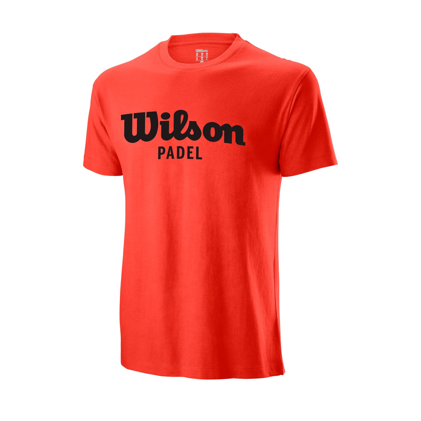 Wilson Padel Script Men Cotton Tee II, Red