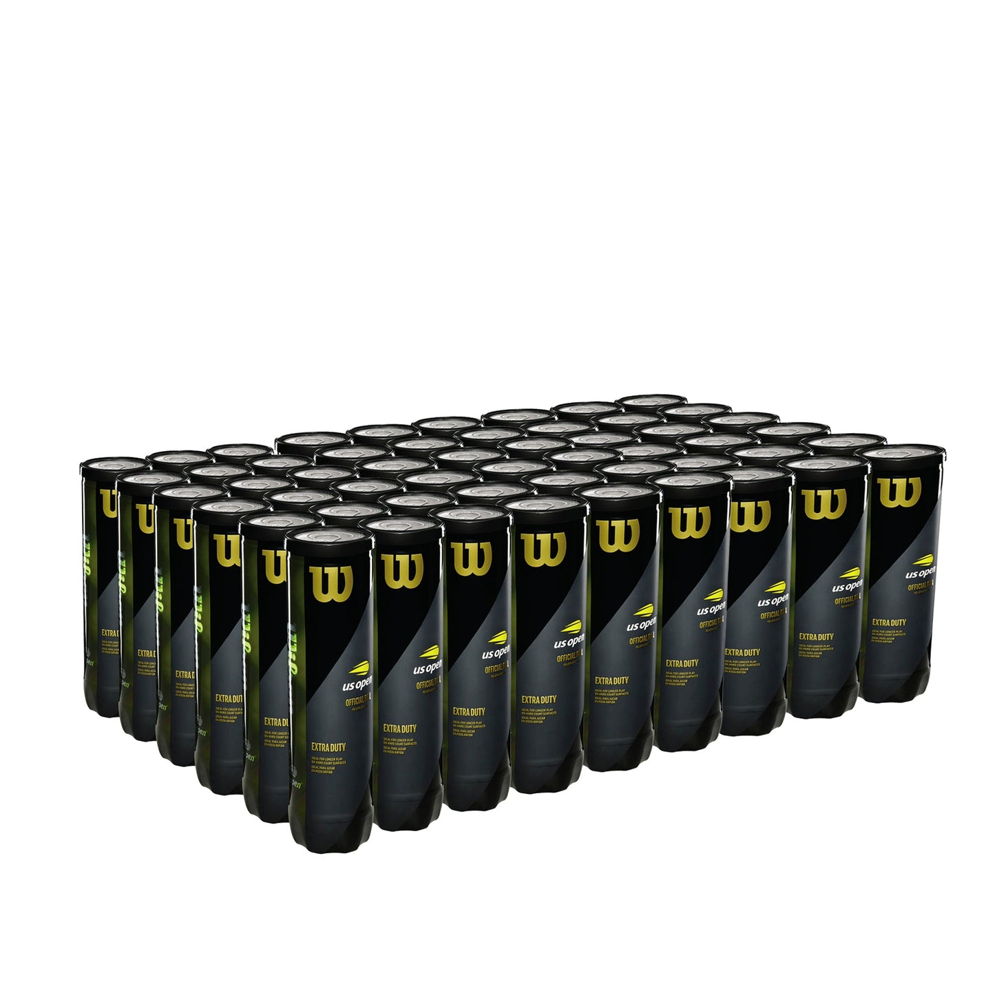US OPEN XD 4-BALL 108 CAN CASE TENNIS BALLS - WilsonME