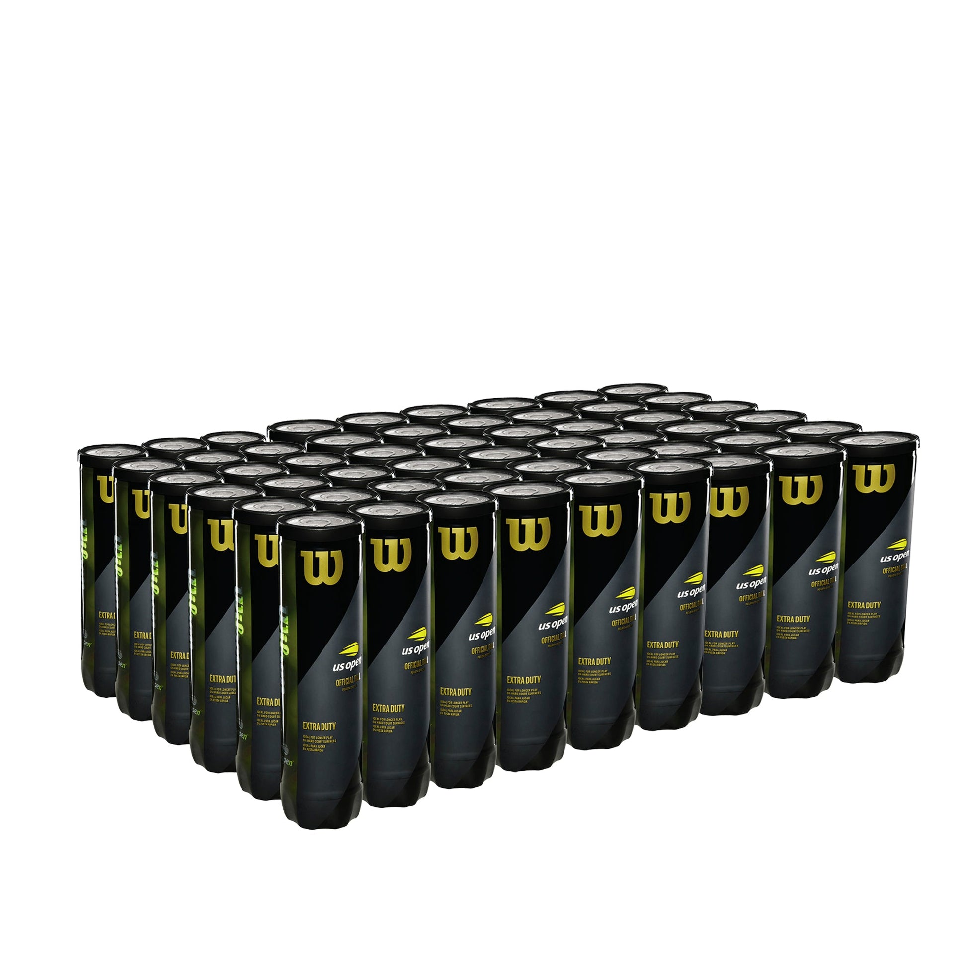 US OPEN XD 4-BALL 108 CAN CASE TENNIS BALLS - WilsonME