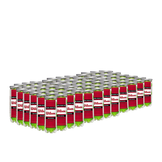 PADEL RUSH 100 3-BALL 144 CAN CASE BALLS - WilsonME