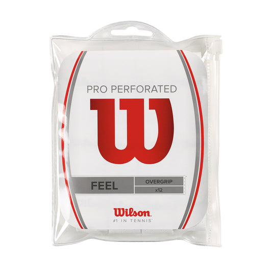 PRO OVERGRIP PERFORATED - 12 PACK - WilsonME