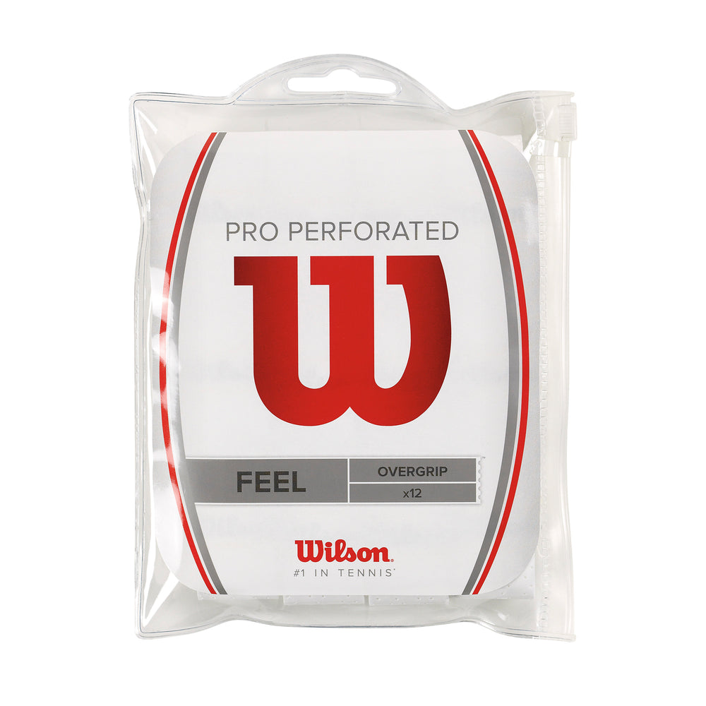 PRO OVERGRIP PERFORATED - 12 PACK - WilsonME