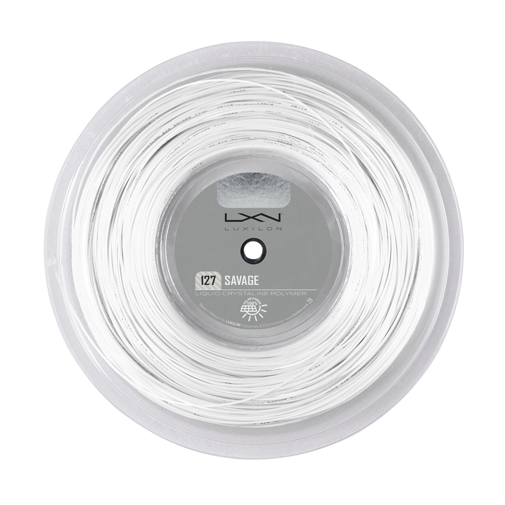 SAVAGE 127 200M TENNIS STRING - REEL - WilsonME
