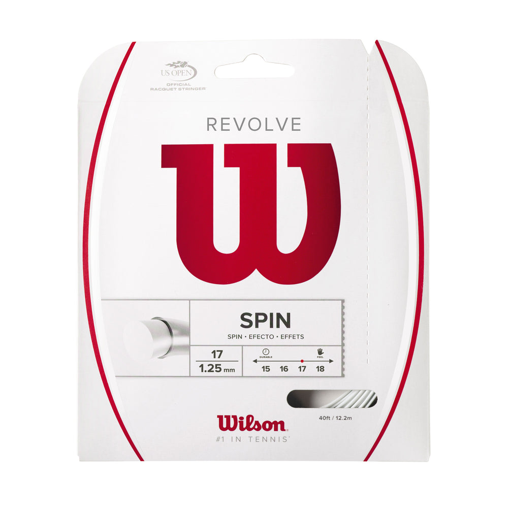 Wilson Tennis Racket Stringing Pattern Wilson Tennis String -Revolve 17 – WilsonME