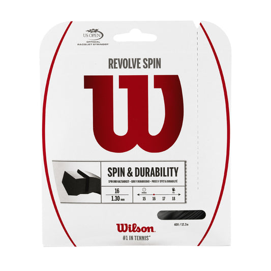 REVOLVE SPIN 16 TENNIS STRING - SET - WilsonME