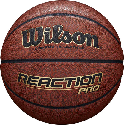 Wilson REACTION PRO 285 BASKETBALL Brown WTB10138XB06