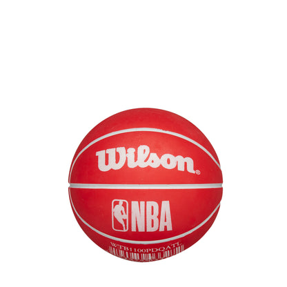 Wilson NBA DRIBBLER BASKETBALL ATLANTA HAWKS Red WTB1100AT