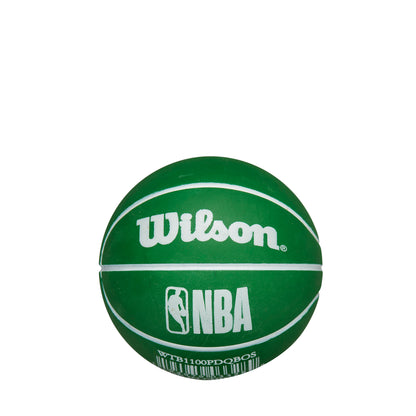 Wilson NBA DRIBBLER BASKETBALL BOSTON CELTICS Green WTB1100BOE