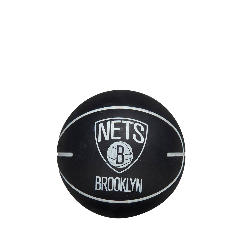 Wilson NBA DRIBBLER BASKETBALL BROOKLYN NETS Black WTB1100BRE