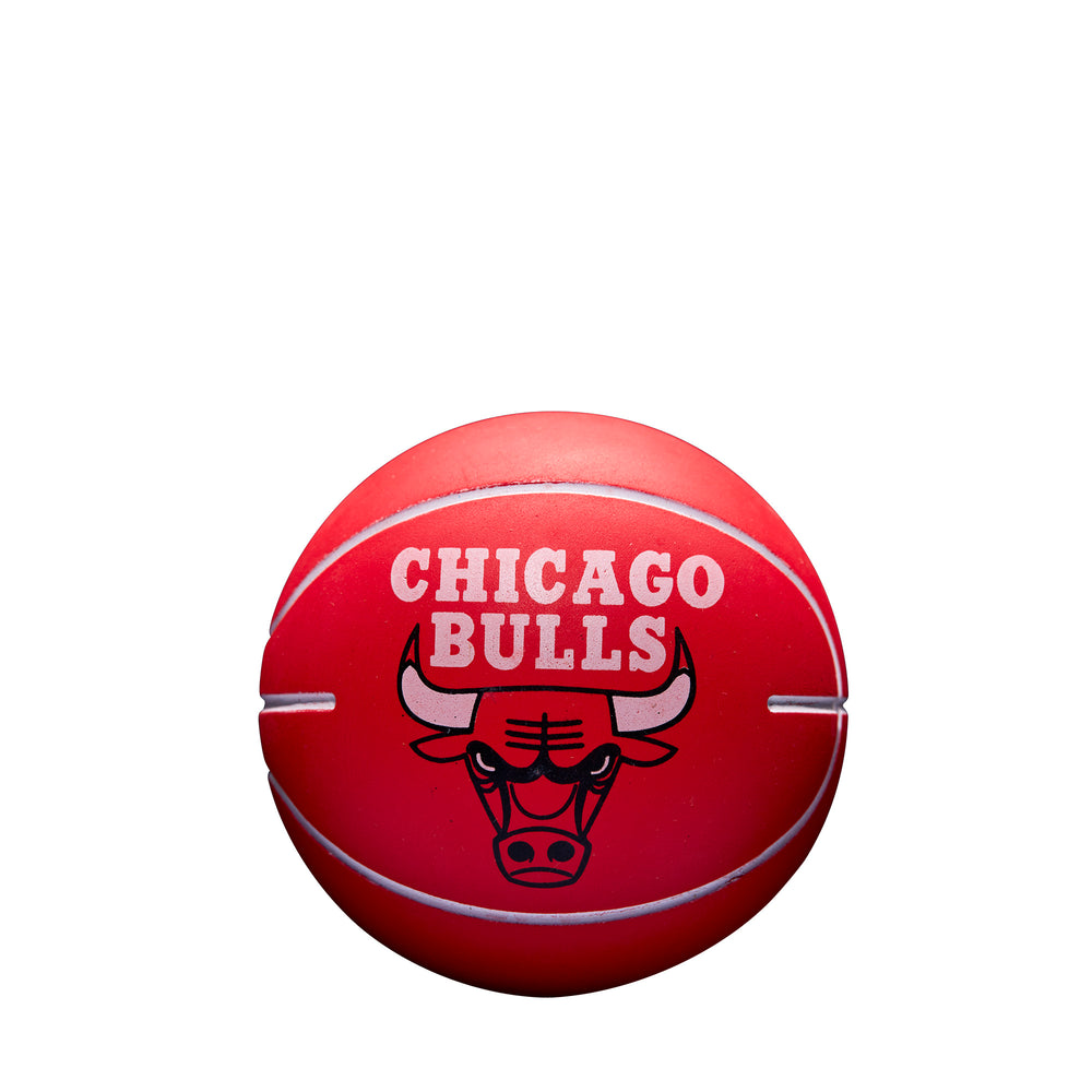 Wilson NBA DRIBBLER BASKETBALL CHICAGO BULLS Red WTB1100CHE