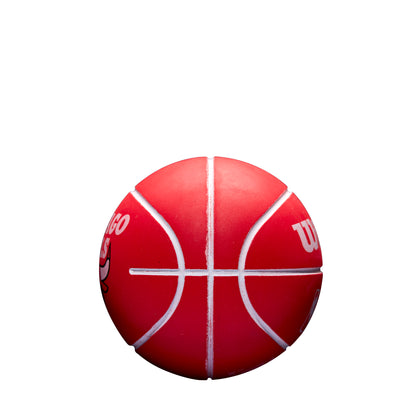 Wilson NBA DRIBBLER BASKETBALL CHICAGO BULLS Red WTB1100CHE