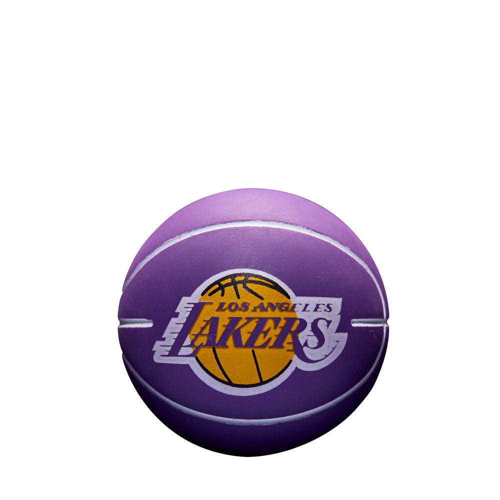Wilson NBA DRIBBLER BASKETBALL LOS ANGELES LAKERS Purple WTB1100LLE
