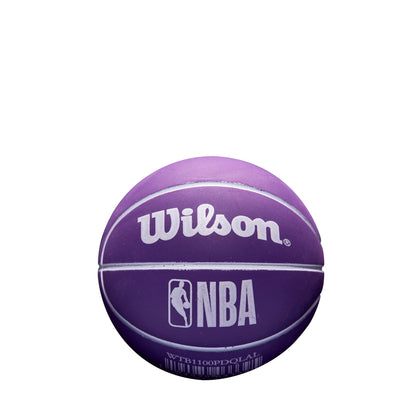 Wilson NBA DRIBBLER BASKETBALL LOS ANGELES LAKERS Purple WTB1100LLE