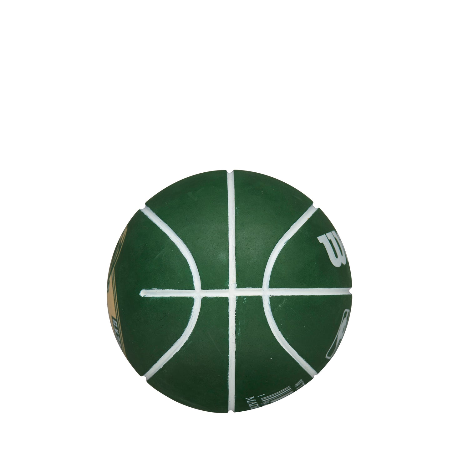 Wilson NBA DRIBBLER BASKETBALL MILWAUKEE BUCKS Green WTB1100MLE