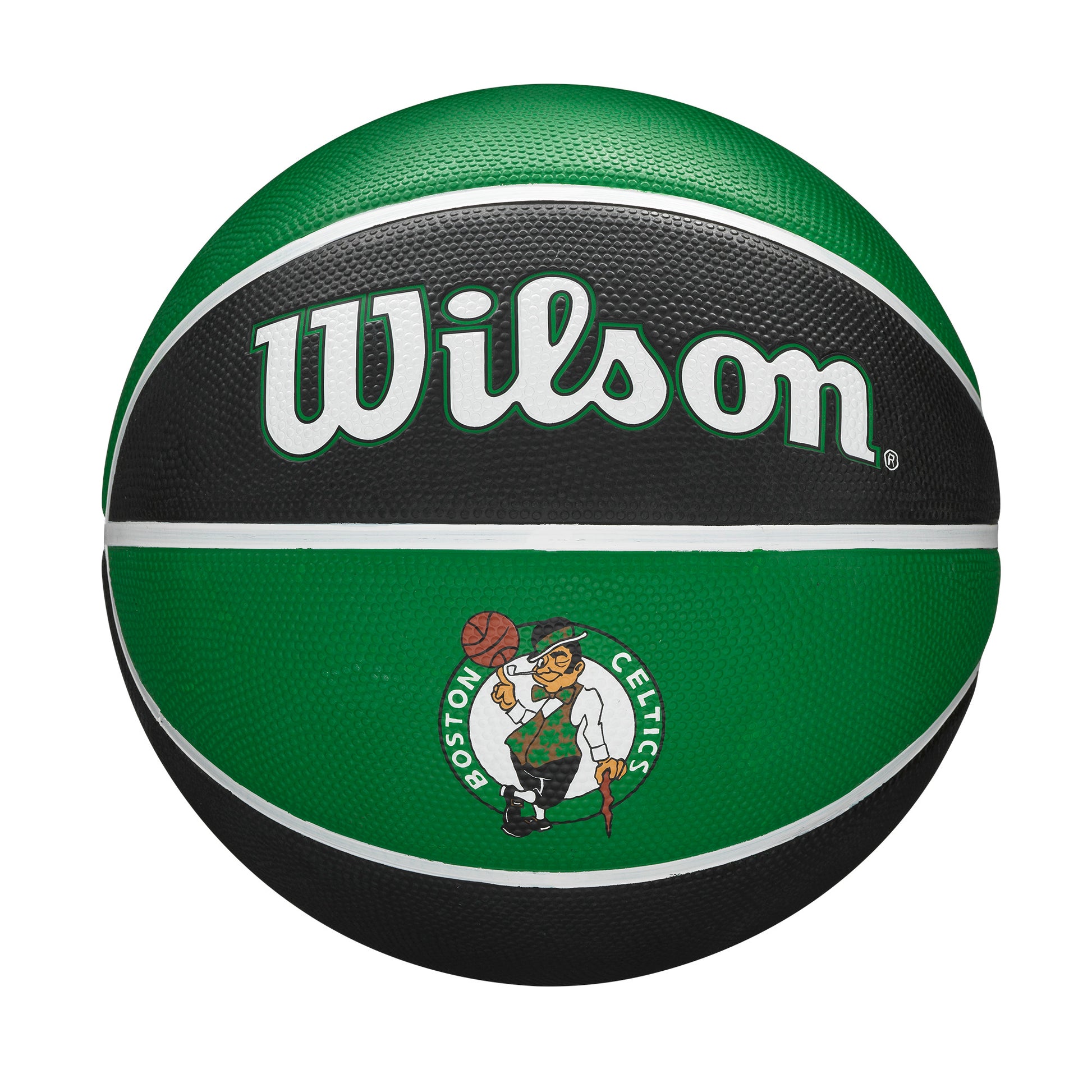 Wilson NBA TEAM TRIBUTE BASKETBALL BOSTON CELTICS Black/Green WTB13XBBO