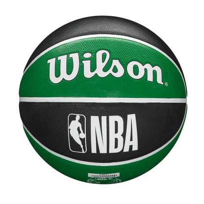 Wilson NBA TEAM TRIBUTE BASKETBALL BOSTON CELTICS Black/Green WTB13XBBO