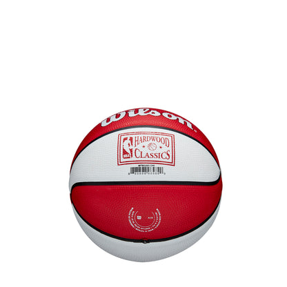 Wilson NBA TEAM RETRO MINI BASKETBALL CHICAGO BULLS Red/White WTB32XBCH
