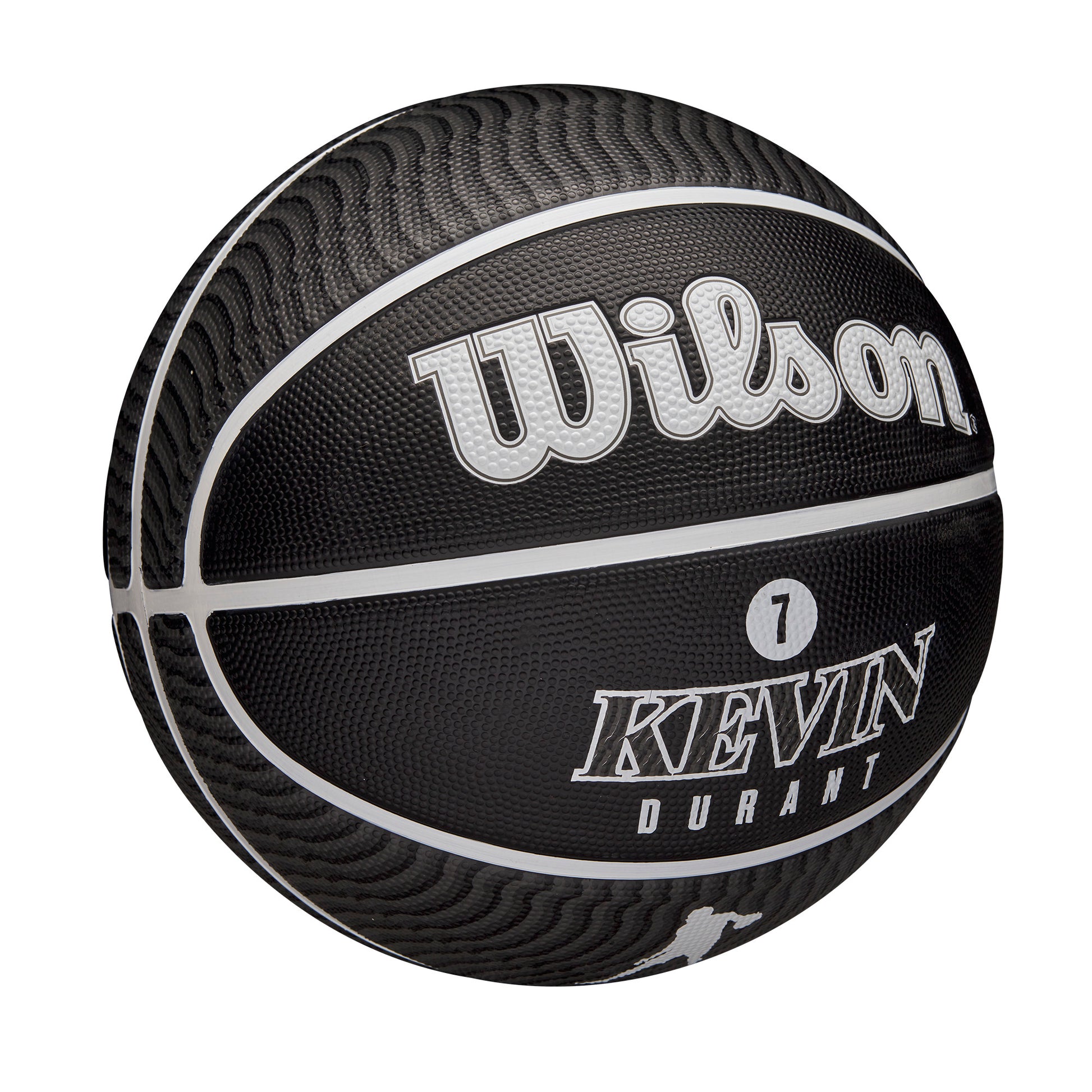 Wilson NBA PLAYER ICON OUTDOOR BASKETBALL DURANT Black WZ4006001XB