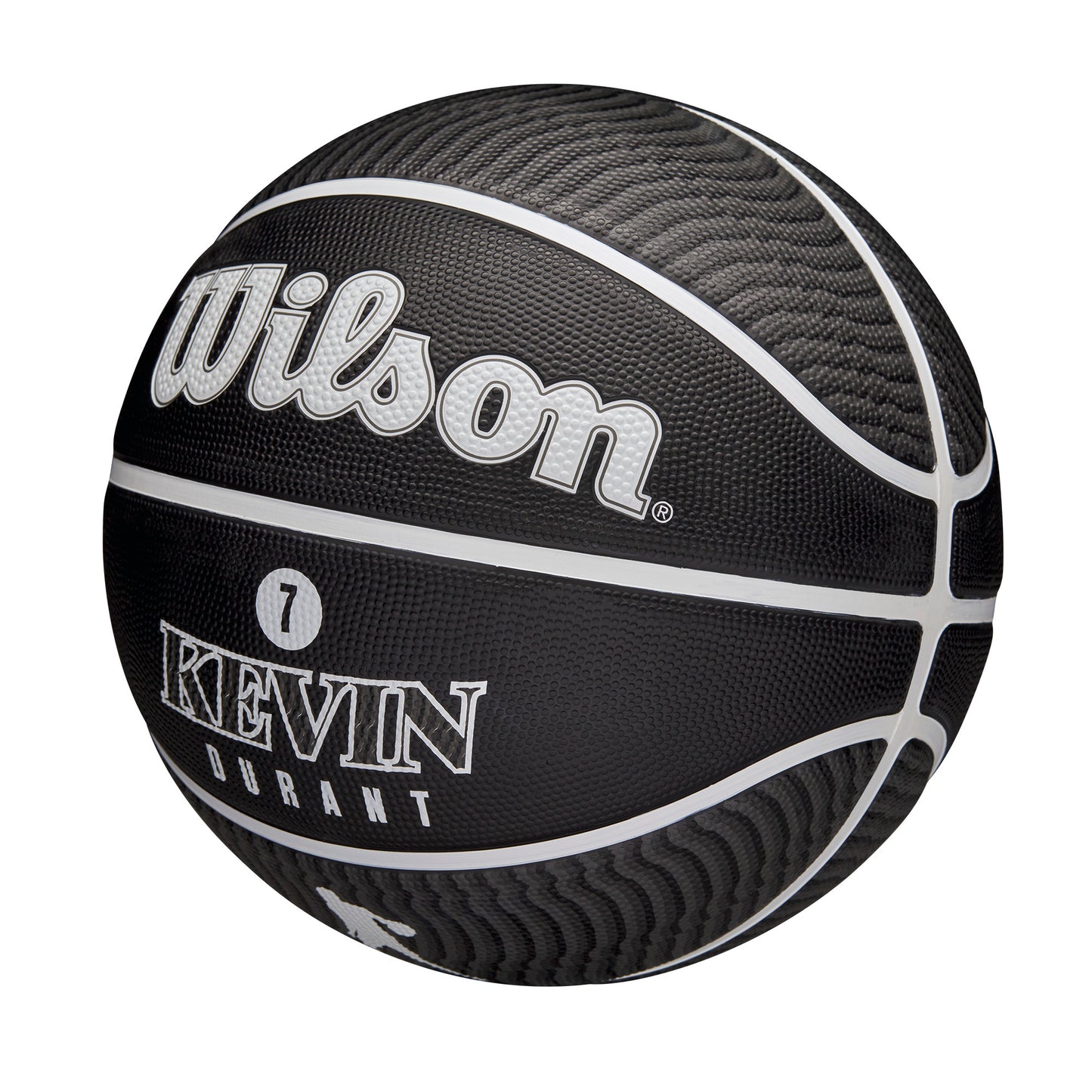 Wilson NBA PLAYER ICON OUTDOOR BASKETBALL DURANT Black WZ4006001XB