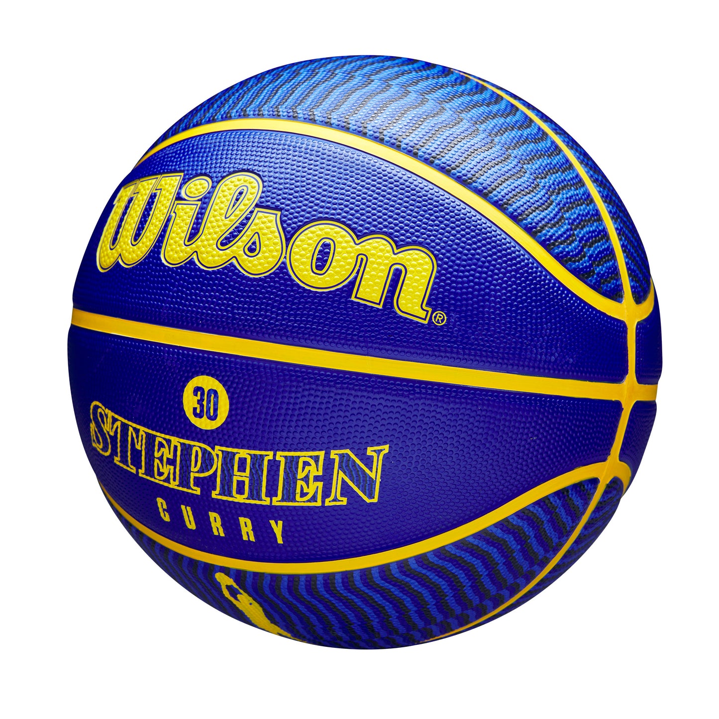 Wilson NBA PLAYER ICON OUTDOOR BASKETBALL CURRY Blue WZ4006101XB