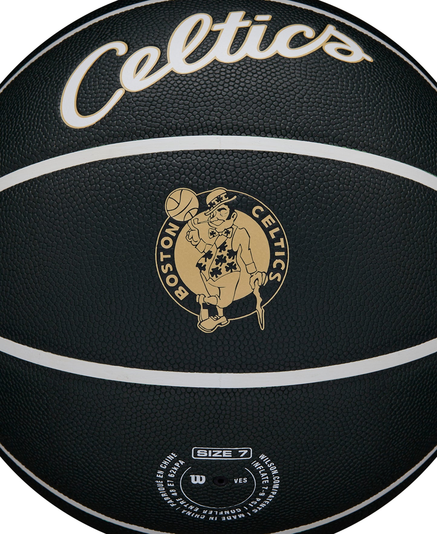 Wilson NBA TEAM CITY COLLECTOR BASKETBALL BOSTON CELTICS Black WZ4016402XB
